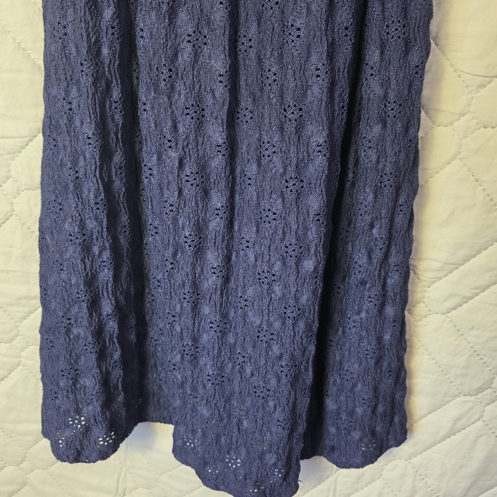 Anthropologie Maeve Eyelet Mid Dress Size Small - Picture 4 of 13